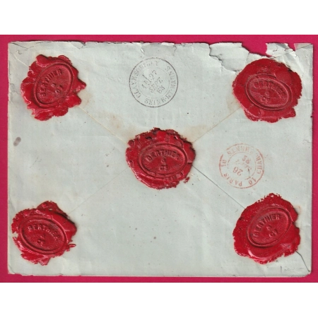 N°90 92 TRES BELLE ENVELOPPE ILLUSTREE MACHINE A IMPRIMER RECOMMANDE POUR CLAYE- SOUILLY LETTRE COVER
