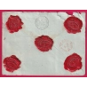 N°90 92 TRES BELLE ENVELOPPE ILLUSTREE MACHINE A IMPRIMER RECOMMANDE POUR CLAYE- SOUILLY LETTRE COVER