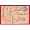 ENTIER GERMANIA 5PF HEMINF MOSELLE 1915 CENSURE ALLEMANDE METZ POUR ALTENBURG PRUSSE LETTRE COVER