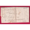 LETTRE DE NANTES LOIRE INFERIEURE 1698 TEXTE PROCES DE RENNES ILLE ET VILAINE LETTRE COVER