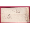 LETTRE ACHEMINEE DE TURIN ITALIE 1827 POSTEE A MARSEILLE MARQUE P12P MARSEILLE POUR MONTPELLIER LETTRE COVER