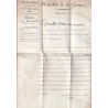 FRANCHISE MINISTRE DE LA GUERRE PARIS 1810 POUR SAUMUR MAINE ET LOIRE LETTRE COVER