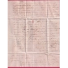 MARQUE ANGLETERRE EN ROUGE LETTRE DE LONDRES LONDON 1830 POUR BORDEAUX GIRONDE COVER