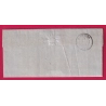 N°14 AMBULANT DE JOUR TOULOUSE A BORDEAUX LOSANGE TB POUR MARMANDE LOT ET GARONNE POSTEE A AGEN LETTRE COVER