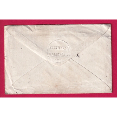N°58 CAD VERSAILLES ASSEMBLEE NATIONALE TARIF CARTE DE VISITE POUR LYON RHONE AVEC CARTE DE VISITE DEPUTE HAUTE LOIRE