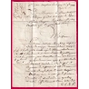 MARQUE P41P ISSENGEAUX HAUTE LOIRE 1828 POUR LYON LETTRE COVER