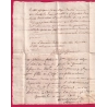MARQUE 31 FLEURANCE GERS 1816 CACHET FLEUR DE LYS MAIRIE DE CEZAN POUR GRENOBLE ISERE LETTRE COVER
