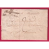 CURSIVE GRATTEE 41 MONTFAUCON HAUTE LOIRE 1831 CAD TYPE 12 ISSENGEAUX TEXTE DE DUNIERES POUR ST ETIENNE LOIRE LETTRE