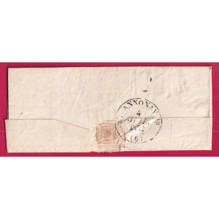 CURSIVE 25 MORAS DROME CAD TYPE 12 ST VALLIER POUR ANNONAY 1832 INDICE 10 LETTRE COVER