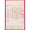CURSIVE 25 MORAS DROME CAD TYPE 12 ST VALLIER POUR ANNONAY 1832 INDICE 10 LETTRE COVER