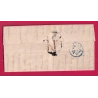 CURSIVE 88 ST GERMAIN DE L'ESPINASSE LOIRE 1835 POUR PARIS INDICE 11 LETTRE COVER