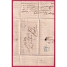 CURSIVE 88 ST GERMAIN DE L'ESPINASSE LOIRE 1835 POUR PARIS INDICE 11 LETTRE COVER