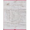 DEUXIEME JOUR TARIF A 25C 2 JUILLET 1850 PARIS POUR BEZIERS HERAULT LETTRE COVER
