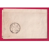 CAD TYPE 13 VILLENEUVE L'ARCHEVEQUE BOITE RURALE K COURGENAY POUR PARIS 1849 LETTRE COVER