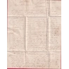 MARQUE ENTREE PAYS OUTREMER PAR LE HAVRE + BUREAU MARITIME DE NEW YORK USA 1835 SEINE INFERIEURE BORDEAUX LETTRE COVER