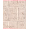 MARQUE ENTREE PAYS OUTREMER PAR LE HAVRE + BUREAU MARITIME DE NEW YORK USA 1835 SEINE INFERIEURE BORDEAUX LETTRE COVER