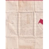 MARQUE ENTREE PAYS OUTREMER PAR LE HAVRE + BUREAU MARITIME DE NEW YORK USA 1835 SEINE INFERIEURE BORDEAUX LETTRE COVER