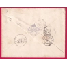 N°60 CONVOYEUR STATION ETANG SUR ARROUX SAONE ET LOIRE + OR POUR CAEN CALVADOS LETTRE COVER