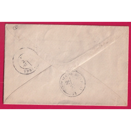 N°54 GC3569 ST DIDIER LA SEAUVE HAUTE LOIRE POUR DUNIERES LETTRE COVER