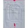 N°60 VARIETE GRANDE CASSURE BORDEAUX GIRONDE 1872 POUR TAIN DROME LETTRE COVER