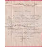 N°60 GC 3581 ST ETIENNE LOIRE CAD TYPE 18 POUR CORRE HAUTE SAONE 2 BUREAU DE PASS AU DOS VESOUL ET DIJON LETTRE COVER