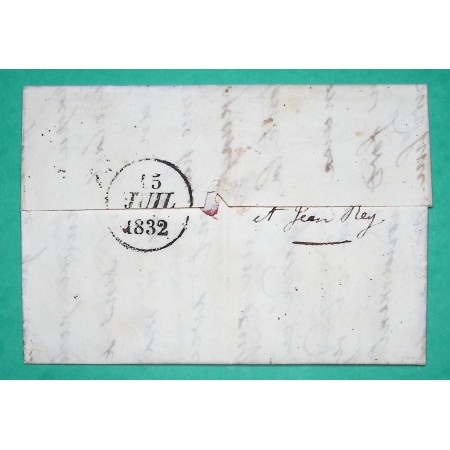 CAD TYPE 13 ST JEAN DU GARD DECIME RURAL LACAMP POUR AIMARGUES 1832