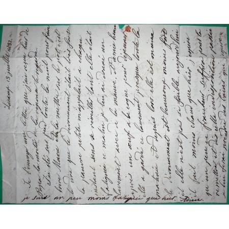 CAD TYPE 13 ST JEAN DU GARD DECIME RURAL LACAMP POUR AIMARGUES 1832