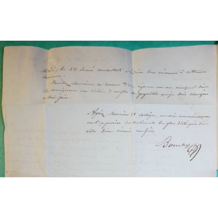 CAD TYPE 13 FAULQUEMONT MOSELLE PP PORT PAYE POUR PERPIGNAN PYRENEES ORIENTALES 1843 LETTRE COVER FRANCE