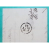 CAD TYPE 12 CASSEL NORD POUR LILLE 1832 LETTRE COVER FRANCE