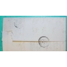 N°14 PC 1818 LYON + CAD TYPE 15 A LYON A LES TERREAUX BELLE FACTURE POUR LIVRON DROME 1856 LETTRE COVER FRANCE