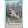 N°111 BLANC CACHET RECETTES AUXILIAIRES TOURNIERES CALVADOS CARTE POSTALE 1905 LETTRE COVER FRANCE