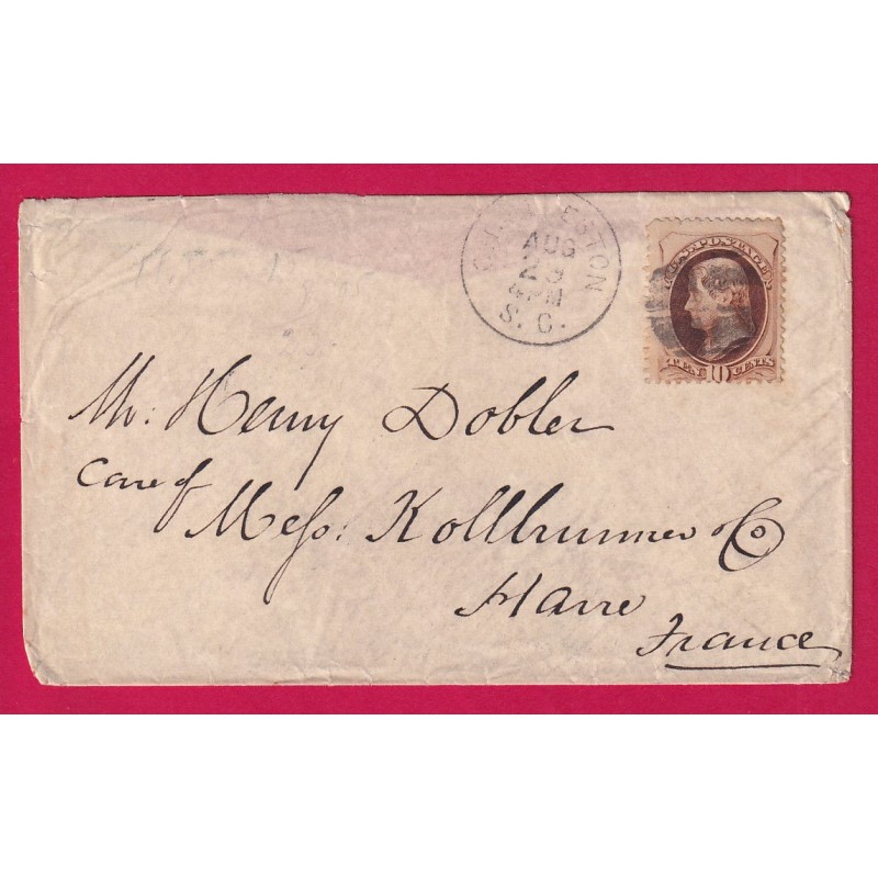 ETATS UNIS N°44 CHARLESTON CAROLINE DU SUD LE HAVRE FRANCE