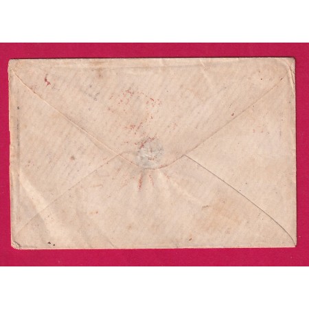 N°38 57 PARIS ETOILE 4 R MILTON 1873 LOUISIANE USA VOIE ANGLAISE ETATS UNIS AMERIQUE