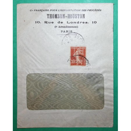 N°138 SEMEUSE PERFORE TH THOMSON HOUSTON PARIS