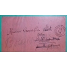 CAD MEKNES VILLE NOUVELLE MAROC PP PORT PAYE PUB HUILE MOTEUR VODLOR 1936 LETTRE COVER FRANCE