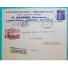 N°365 PAIX + N°11 2F50 POSTE AERIENNE LETTRE EXPRES MARSEILLE BOUCHES DU RHONE POUR IVRY SUR SEINE 1937 COVER FRANCE