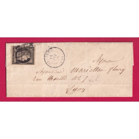 N°3 GRILLE SAUGUES HAUTE LOIRE POUR LYON RHONE