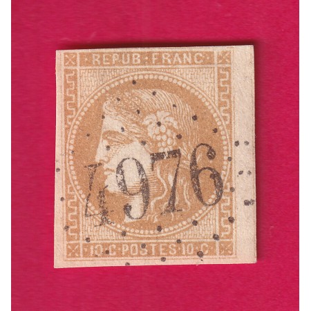 N°43B BDF GC 4976 DOMPIERRE LES ORMES SAONE ET LOIRE COTE 35€ SUR BLEU TIMBRE BRIEFMARKEN STAMP
