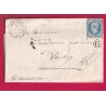 N°14 PC 980 COULANGE LA VINZUSE YONNE BOITE RURALE G COULANGERON LETTRE