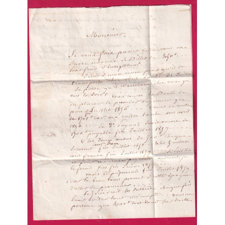 N°14 PC 980 COULANGE LA VINZUSE YONNE BOITE RURALE G COULANGERON LETTRE