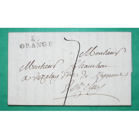 MARQUE 89 ORANGE VAUCLUSE POUR VEZELAY YONNE 29x10