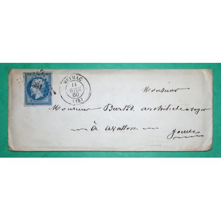 N°14 PC 1984 MEYMAC CORREZE POUR AVALLON YONNE 1860