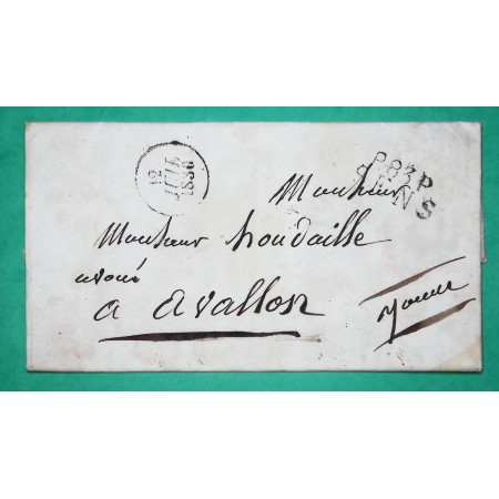 MARQUE P83P SENS YONNE PORT PAYE POUR AVALLON 28x12 1830