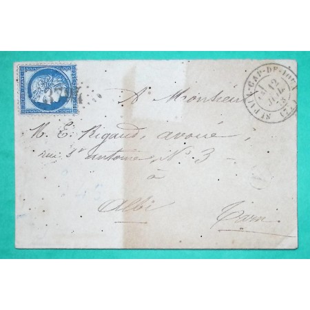 N°60A GC 3794 ST PAUL CAP DE JOUX TARN POUR ALBI 1873