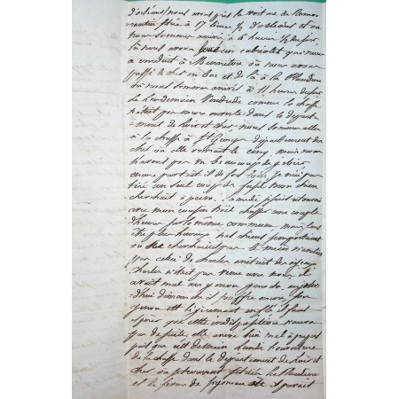 CAD TYPE 13 ROMORANTIN LOIR ET CHER DECIME + BOITE RURALE D POUR ARGENTEUIL SEINE ET OISE 1845
