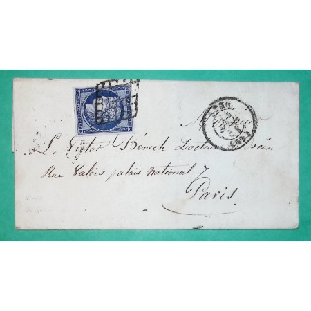 N°4 GRILLE LYON RHONE POUR PARIS 1851