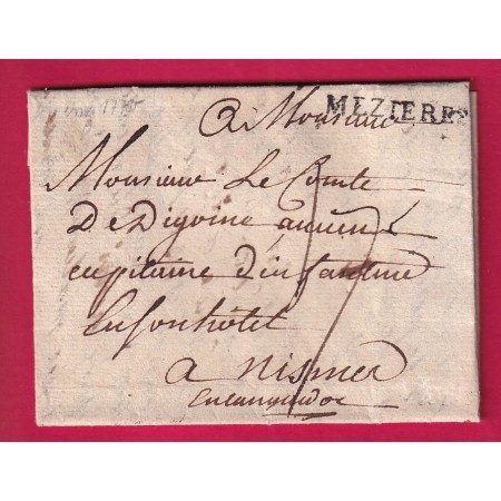 MARQUE MEZIERE ARDENNES LENAIN N°4 INDICE 16 POUR NIMES GARD