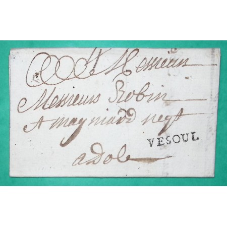 MARQUE VESOUL HAUTE SAONE POUR DOLE JURA LN N°3 1768