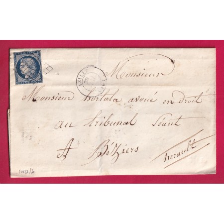 N°4 GRILLE AZILLE AUDE POUR BEZIERS HERAULT INDICE 16 LETTRE