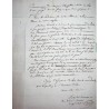 MARQUE 18 ARGENTAC ARGENTAT CORREZE POUR STRASBOURG BAS RHIN 38x10 1822